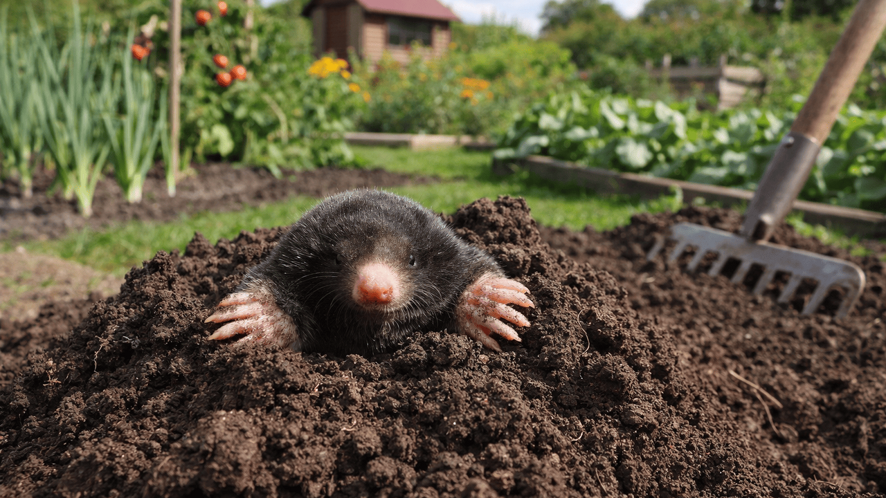 Кроты всё чаще игнорируют привычные отпугивател...