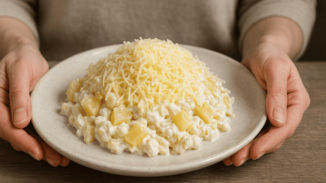 Семейный фаворит на любом празднике: нежный салат с курицей и ананасами снова покоряет всех Домашние праздничные салаты бывают разные, но о...