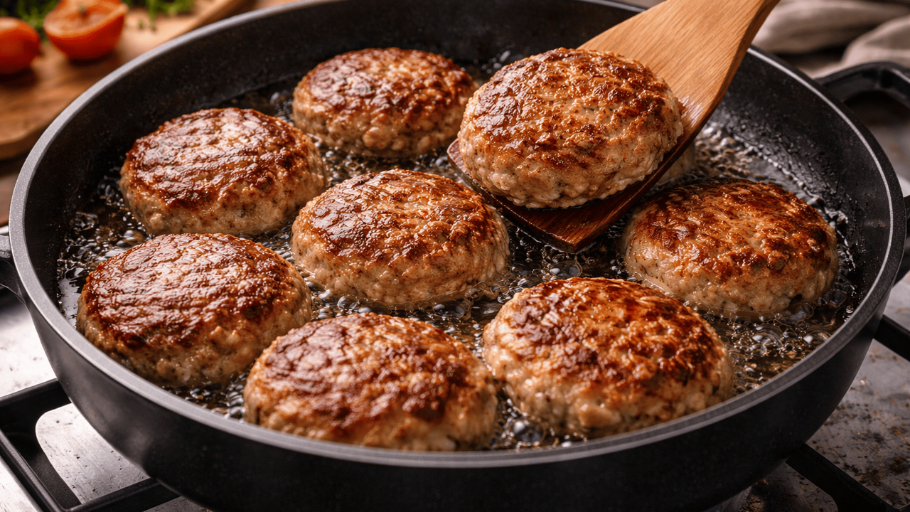 Котлеты часто получаются сухими не из-за мяса, ...