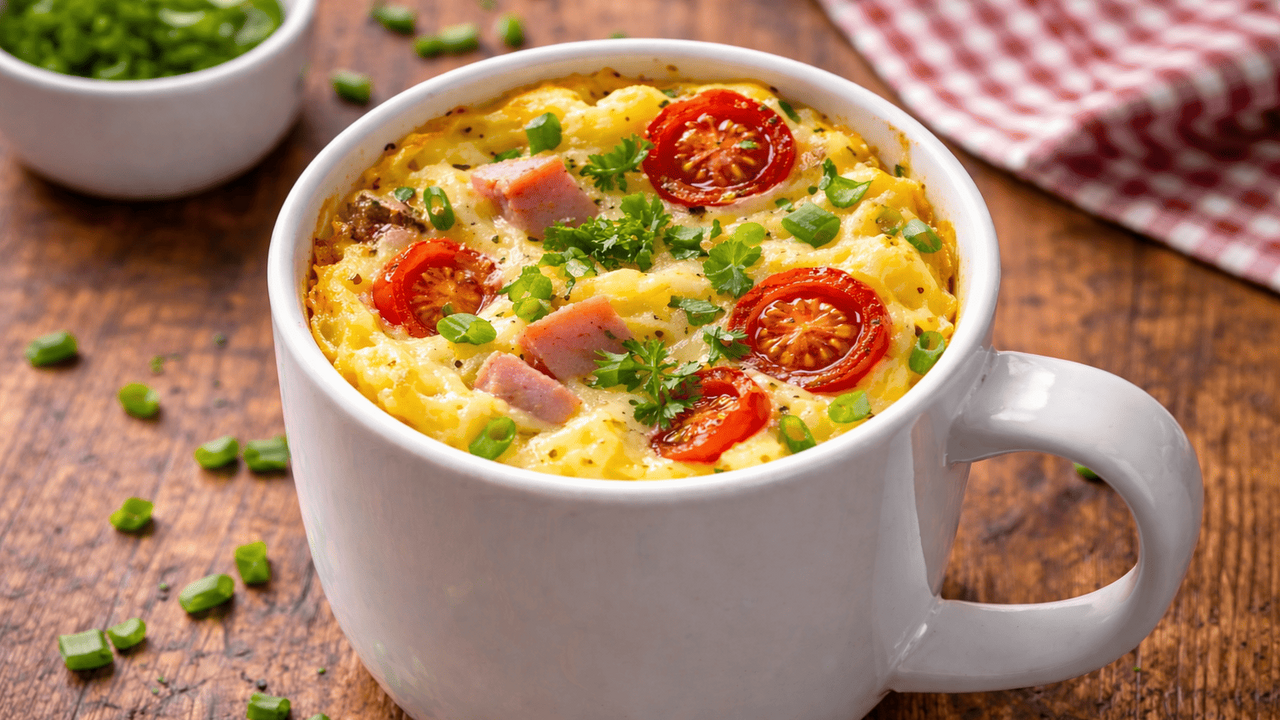 Омлет в микроволновке — это простой способ за н...