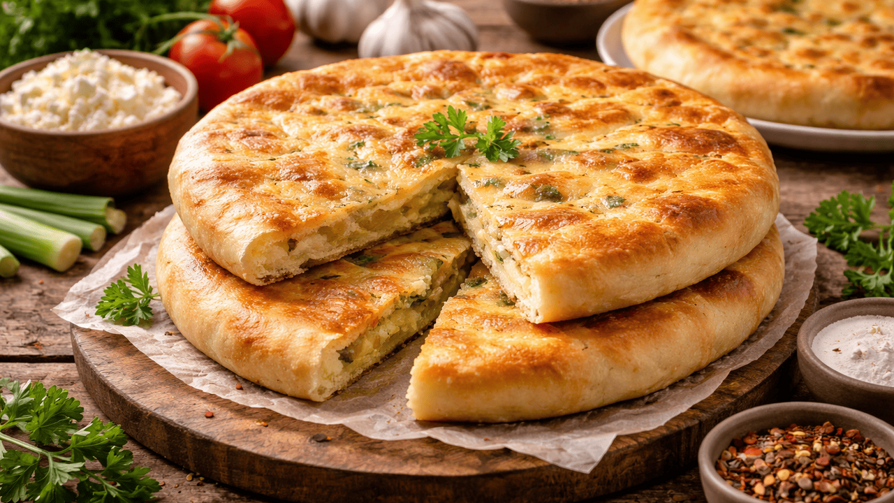 Осетинские пироги как из пекарни: секрет по-настоящему мягкого теста и три лучшие начинки Домашние осетинские пироги с тонким мягким тест...