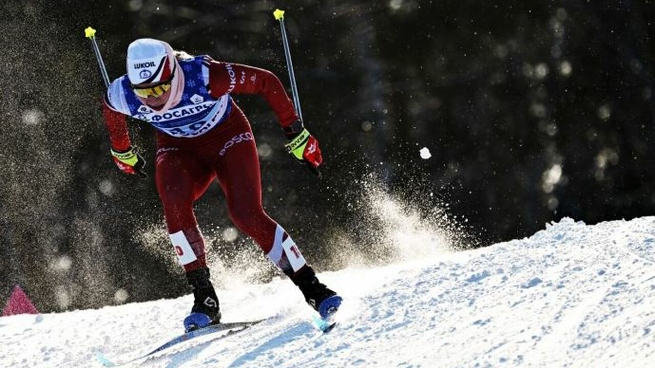 Елизавета Маслакова выиграла в гонке преследова...