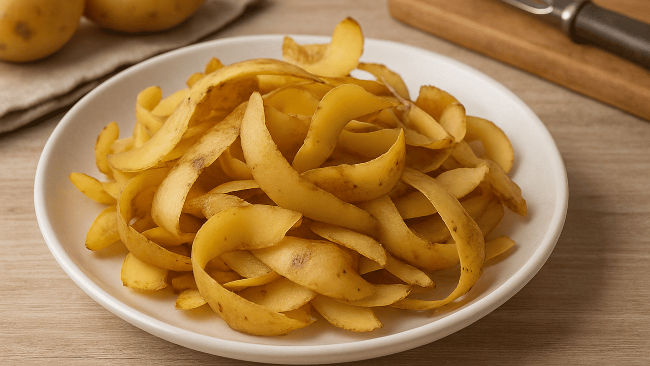 Картофельные очистки — золото для огорода: секретный приём, о котором молчат Обычная картофельная кожура может заменить попу...