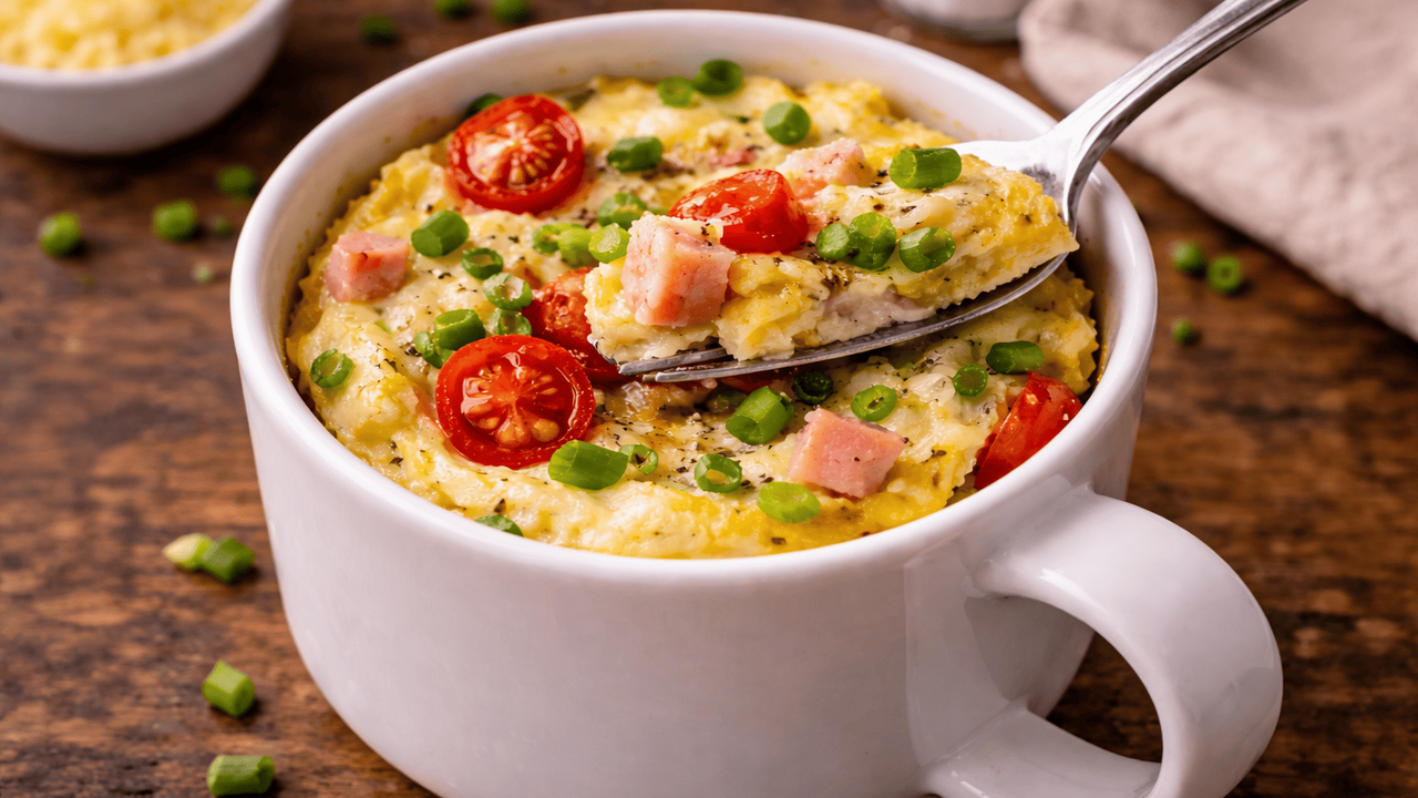 Омлет в микроволновке — это простой способ за н...