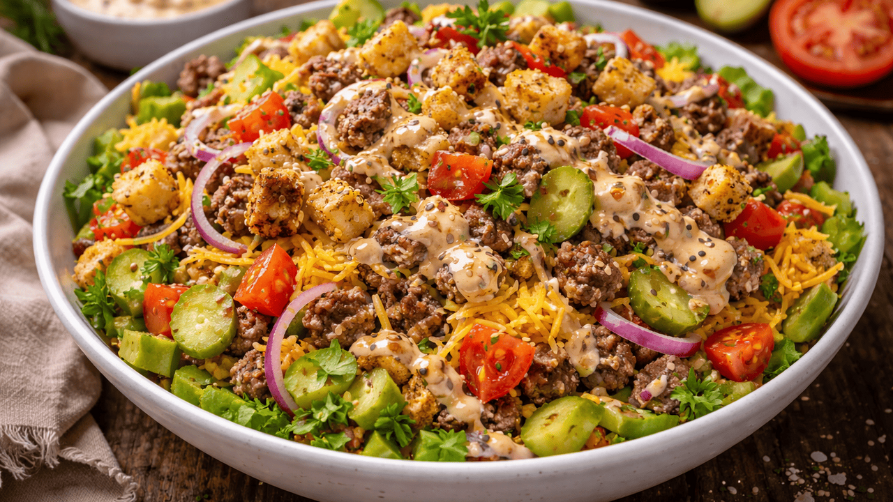 Домашний «Биг Мак салат» повторяет вкус легенда...