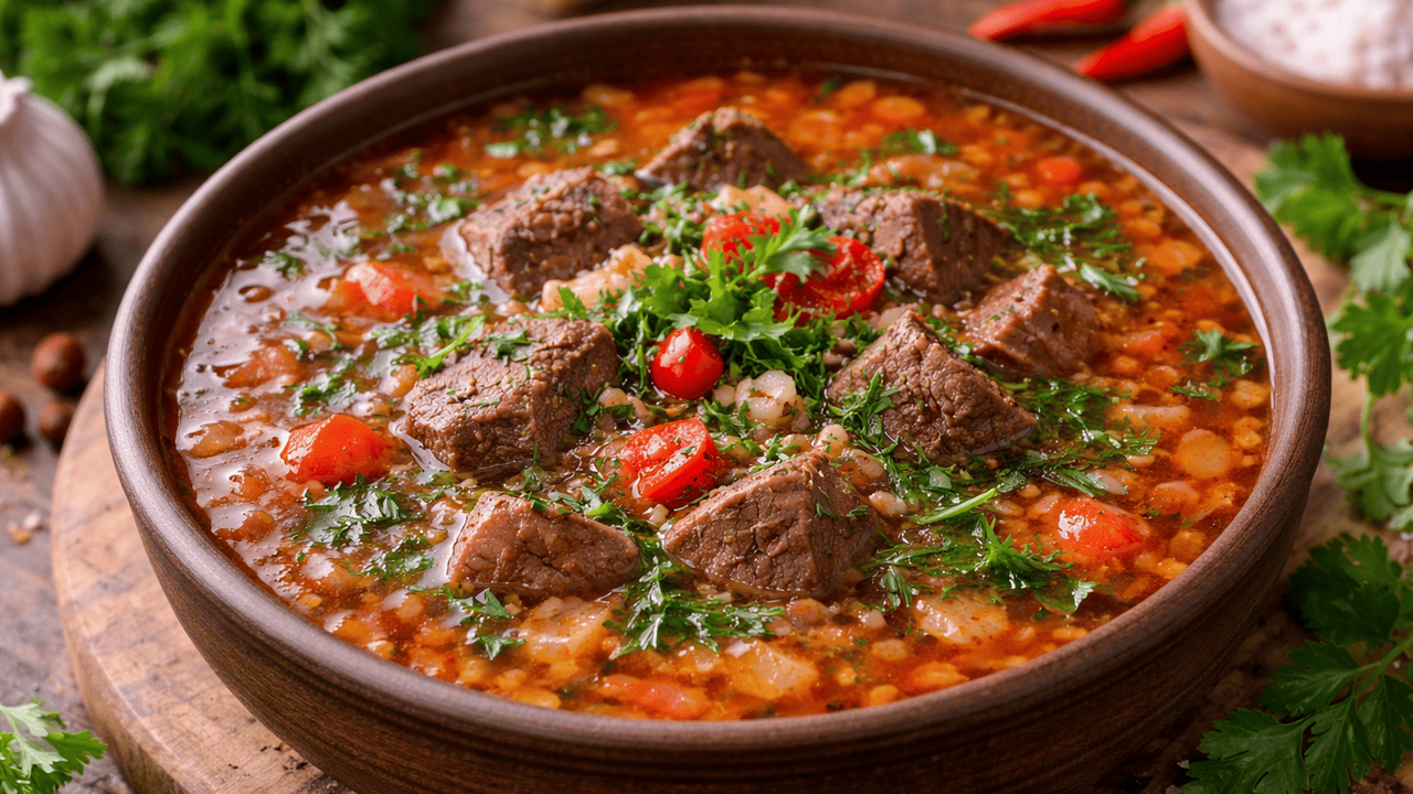 Этот густой, ароматный соузи с фиолетовым базил...