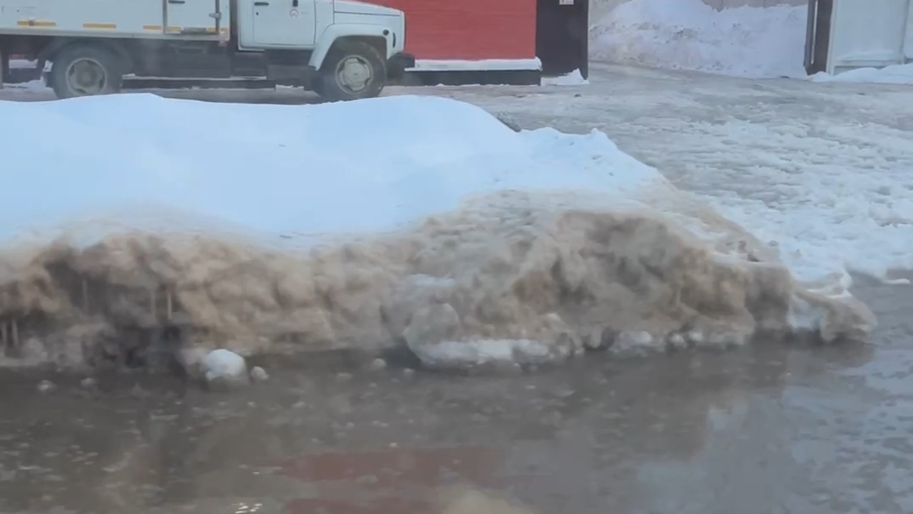 В микрорайоне Парковый в Перми произошла авария...