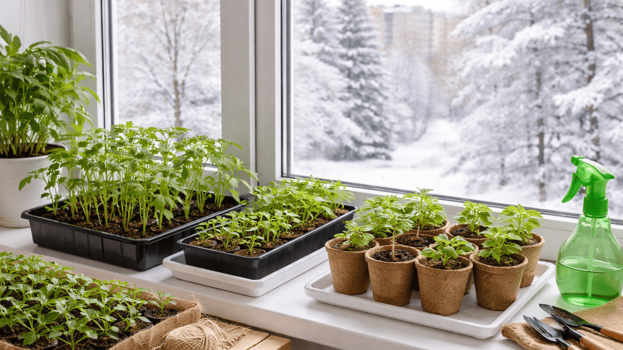 Январь — это не время массовых посевов, а момен...