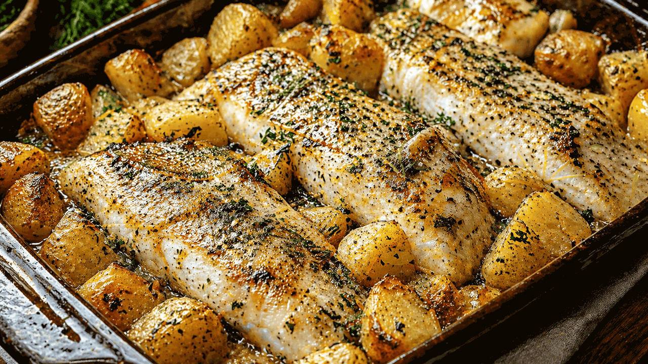 Сочная рыбная запеканка с картофелем и сырной к...