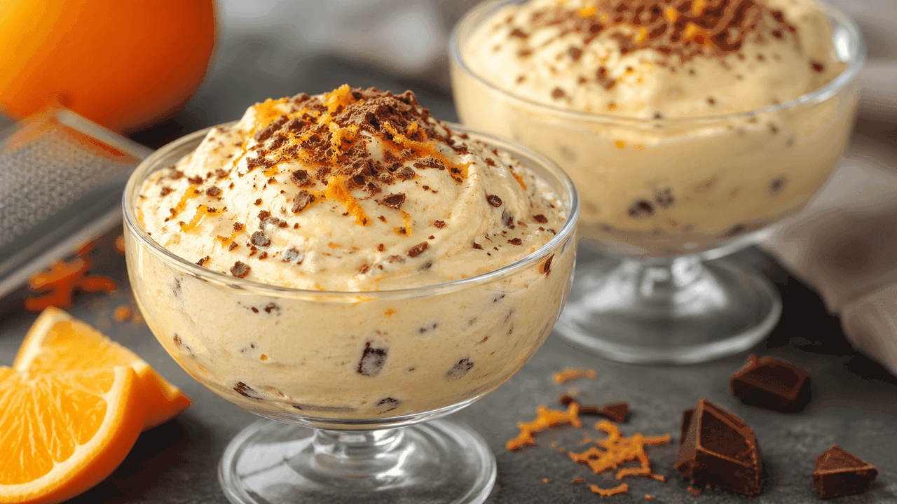 Этот нежный сливочно-апельсиновый десерт готови...