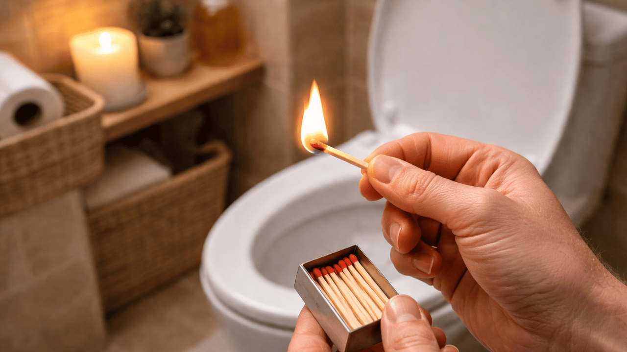 Один простой приём решает проблему: запах в туалете уходит мгновенно без дорогих средств Обычная спичка способна за считанные секунды ус...