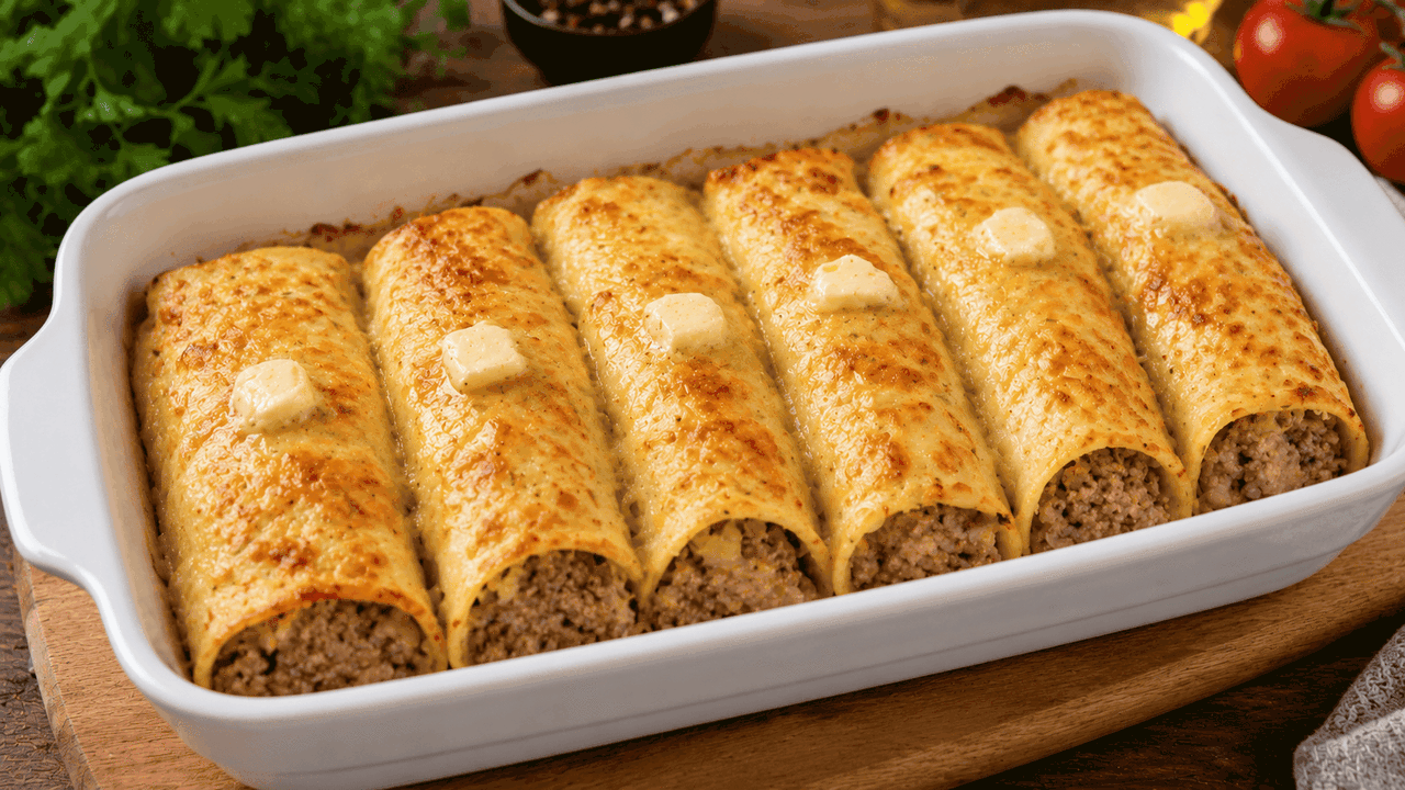 Этот простой рецепт с фаршем и сыром способен н...