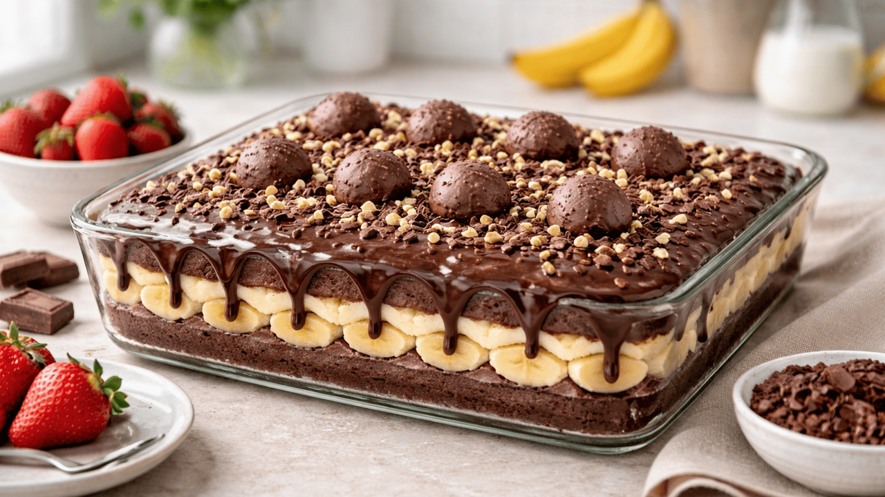 Нежный турецкий торт «Малага» с воздушным шокол...