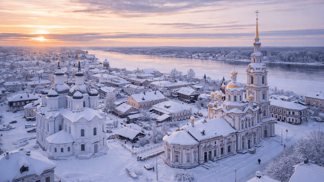 Город посреди сибирской тайги с особой атмосферой: место, в которое невозможно не влюбиться В глубине сибирской тайги скрывается Енисейск —...