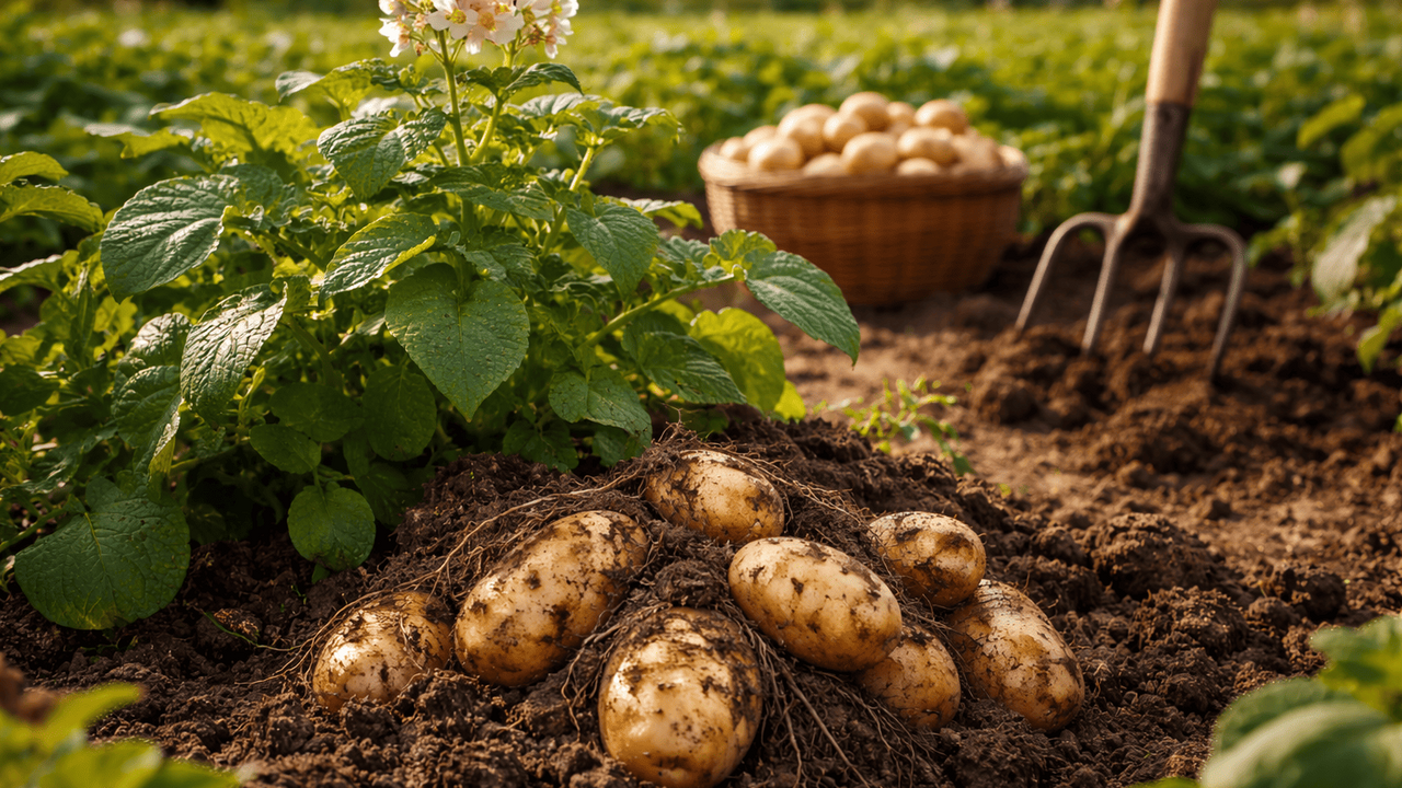 Всего одна обработка клубней перед посадкой спо...