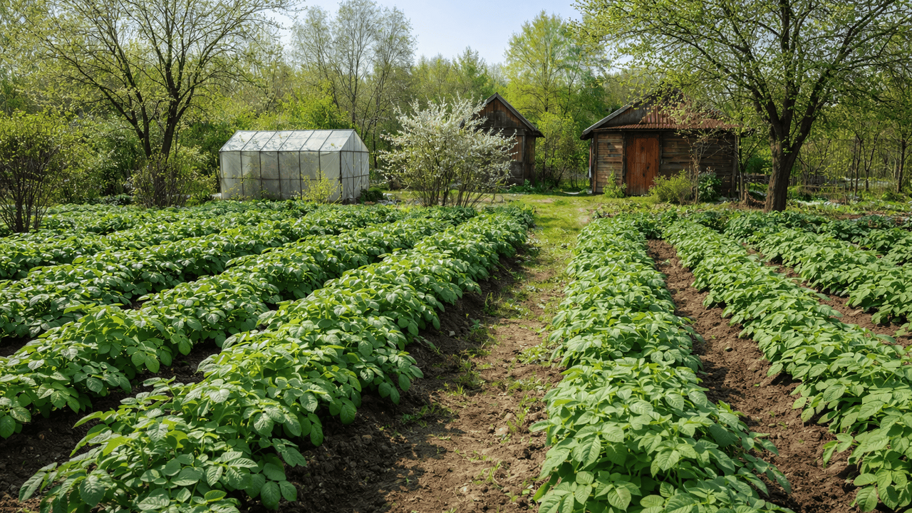Кажется, что картофель с каждым годом дает все ...