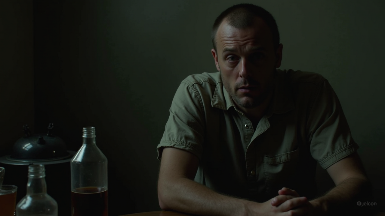 В наркологии привычку выпивать алкоголь по пятн...