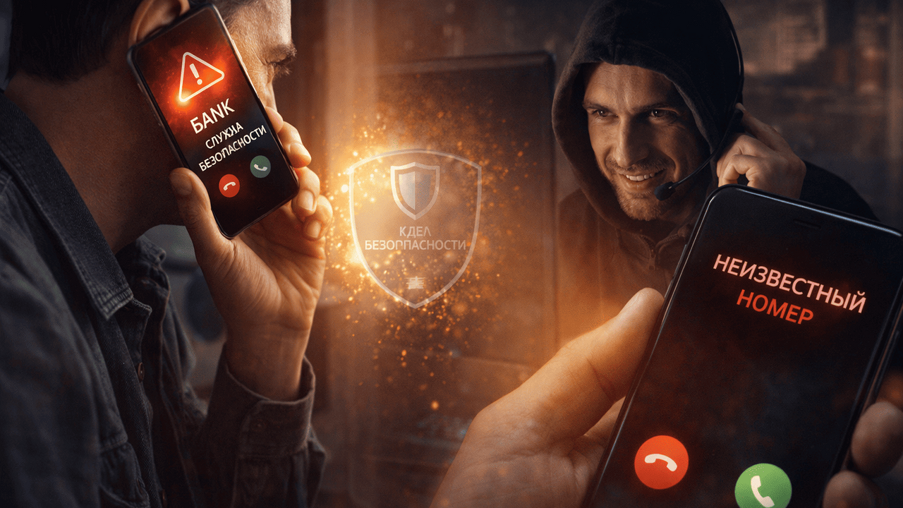 Телефонные мошенники строят разговор так, чтобы...