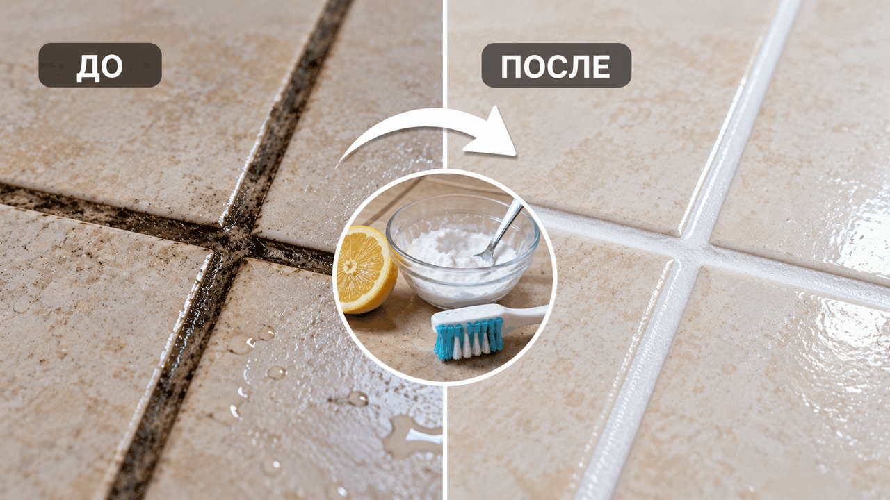 Швы между плитками почернели от грязи: как вернуть им прежний цвет без долгой чистки Как очистить почерневшие швы между плитками бе...