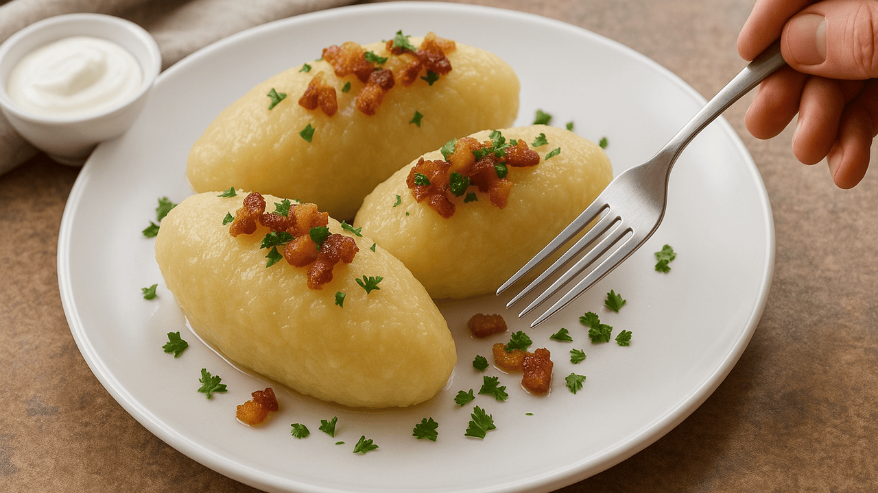 Воздушное картофельное тесто, сочная начинка и ...