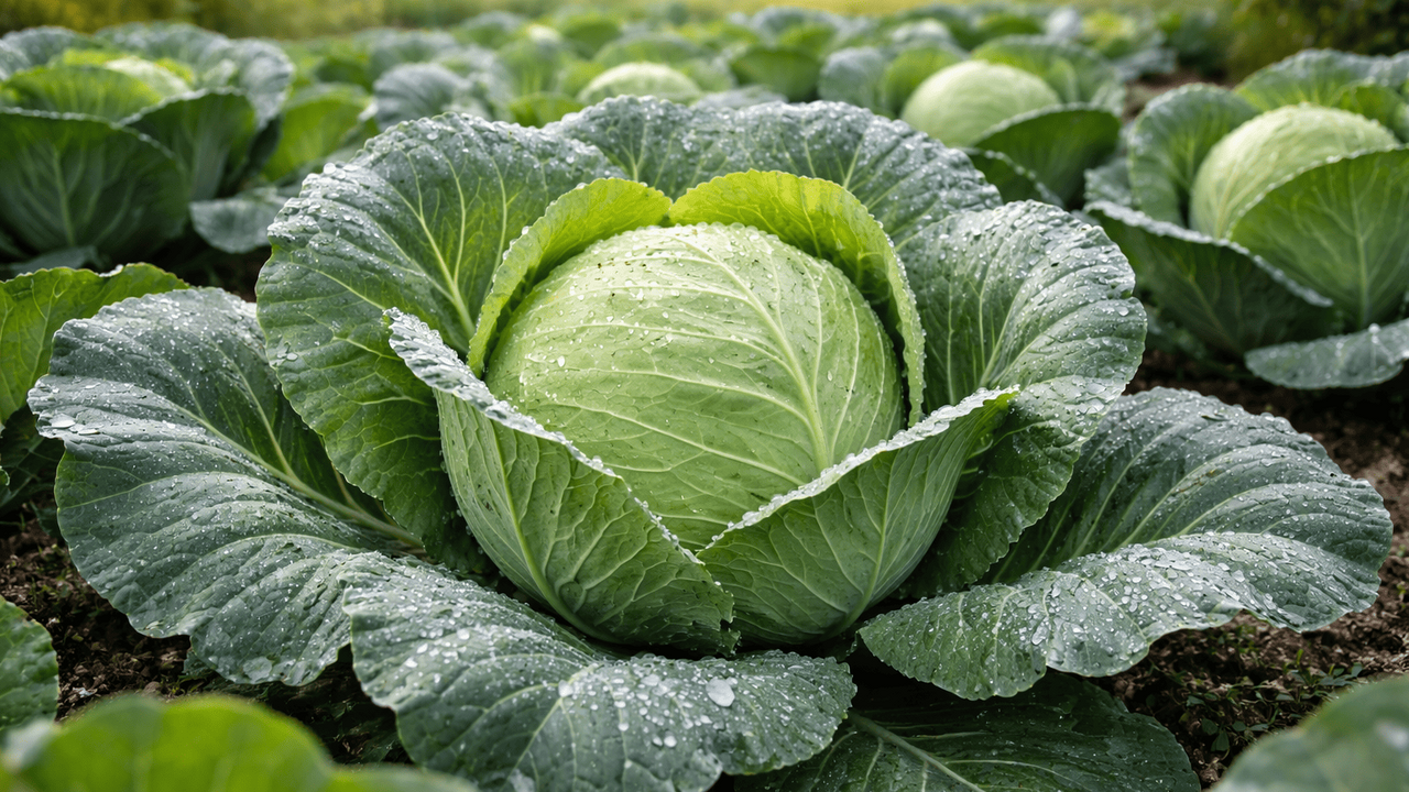 Капусту можно спасти от блошек, слизней и гусен...