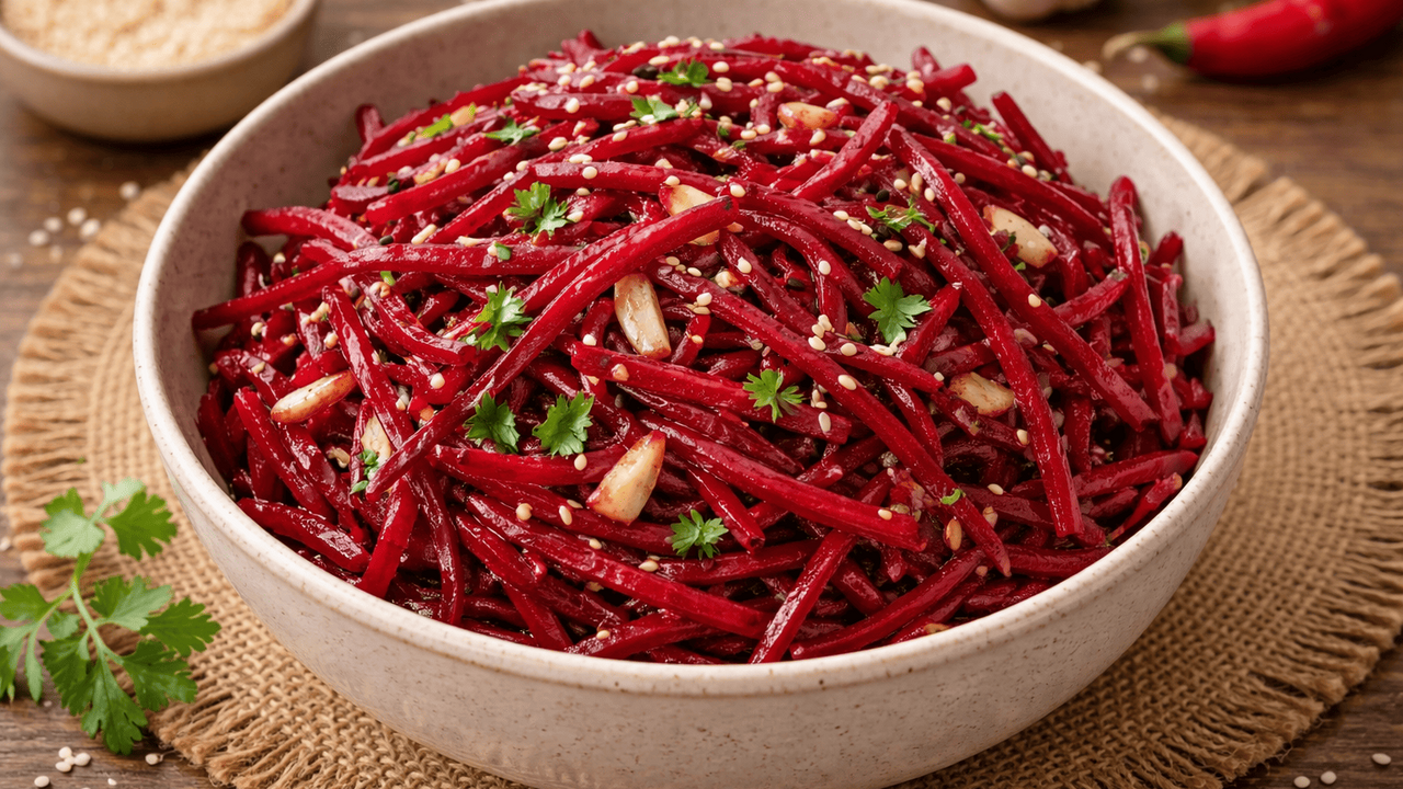 Свёкла по-корейски — тот самый салат-выручалочк...