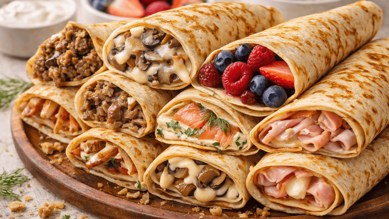 От сытных мясных и грибных до нежных творожных ...