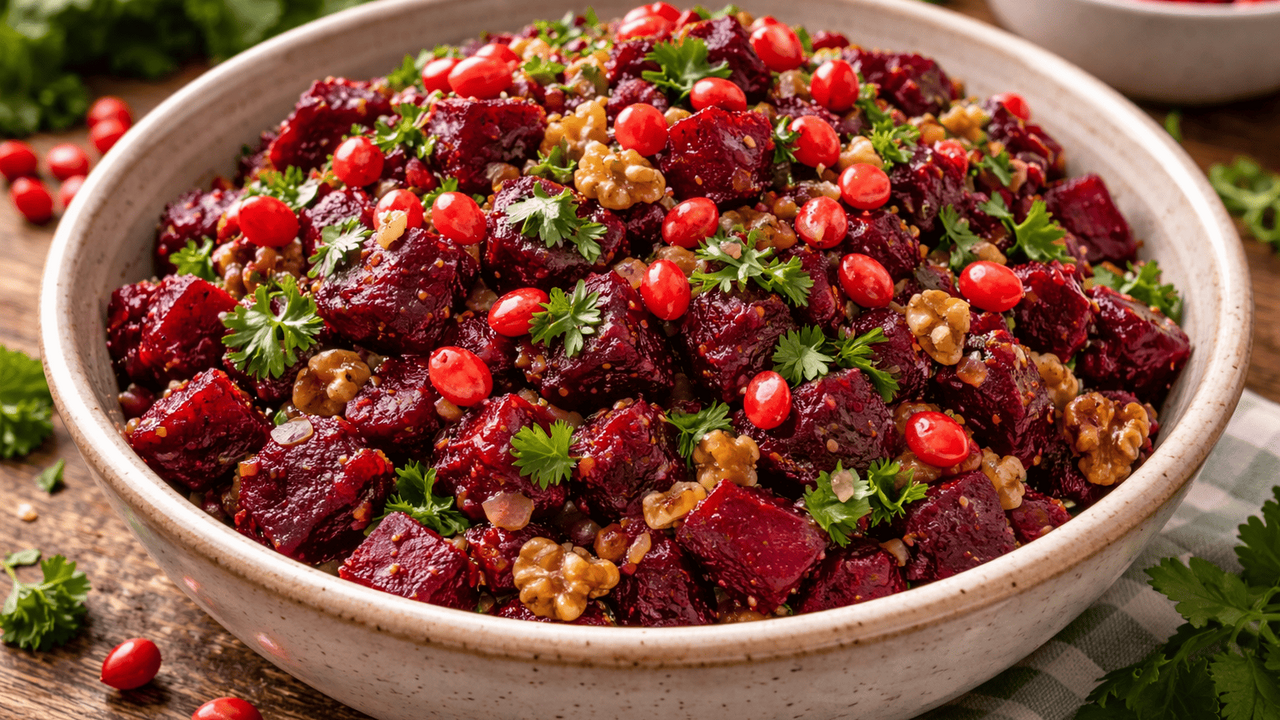 Если винегрет уже не радует, а свёкла в холодил...