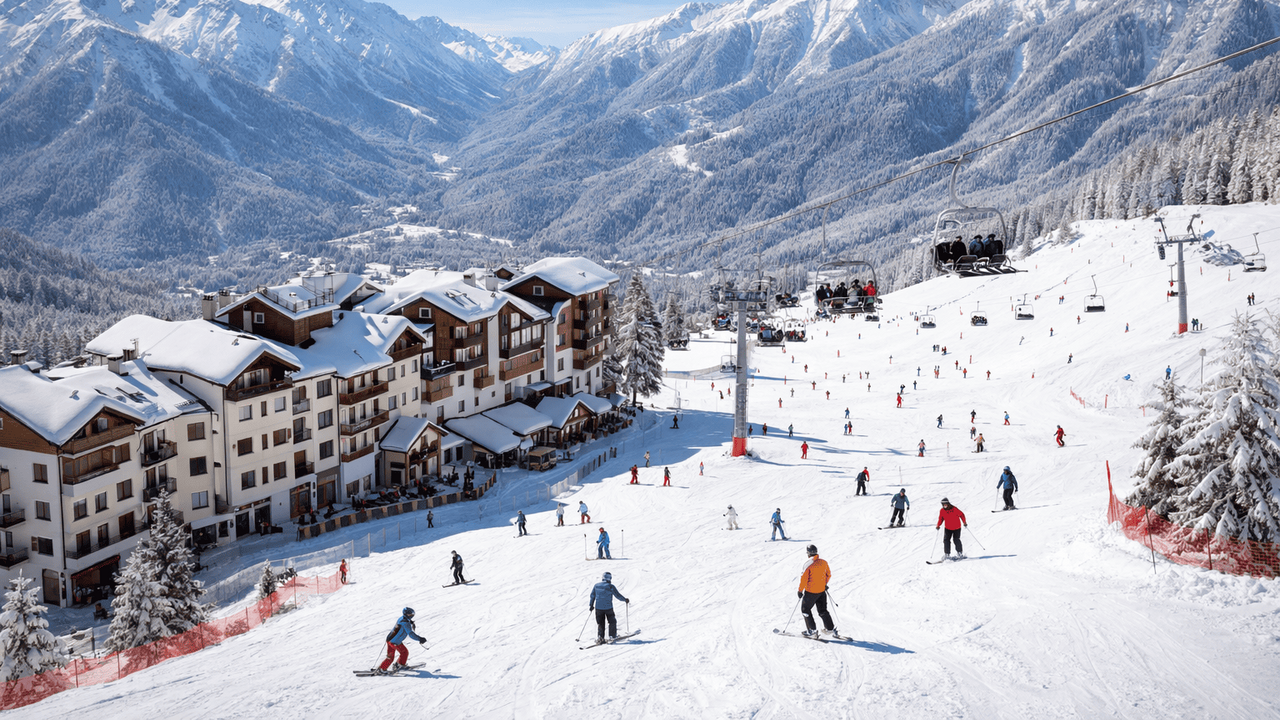 Снега в горах Сочи почти нет, а цены уже максим...