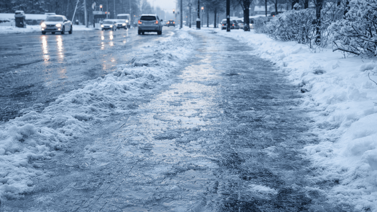 Кратковременное февральское потепление в центра...