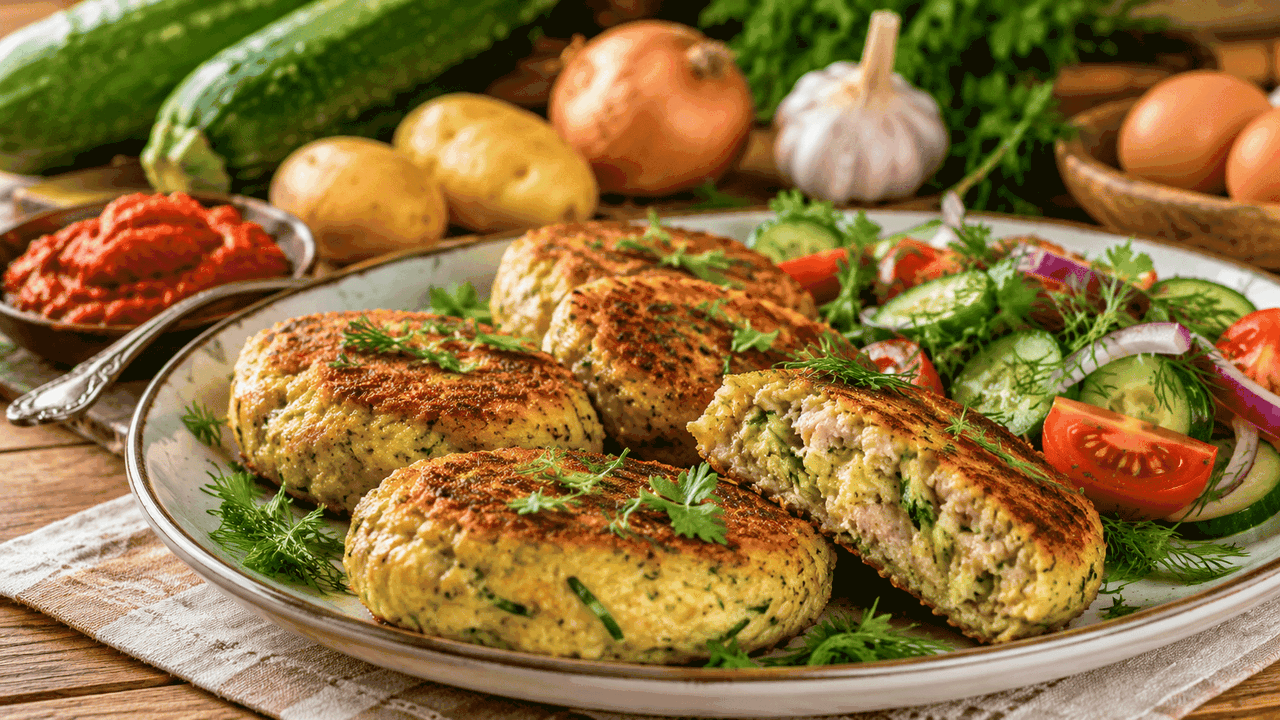 Сочные котлеты с кабачком и фаршем — отличный в...