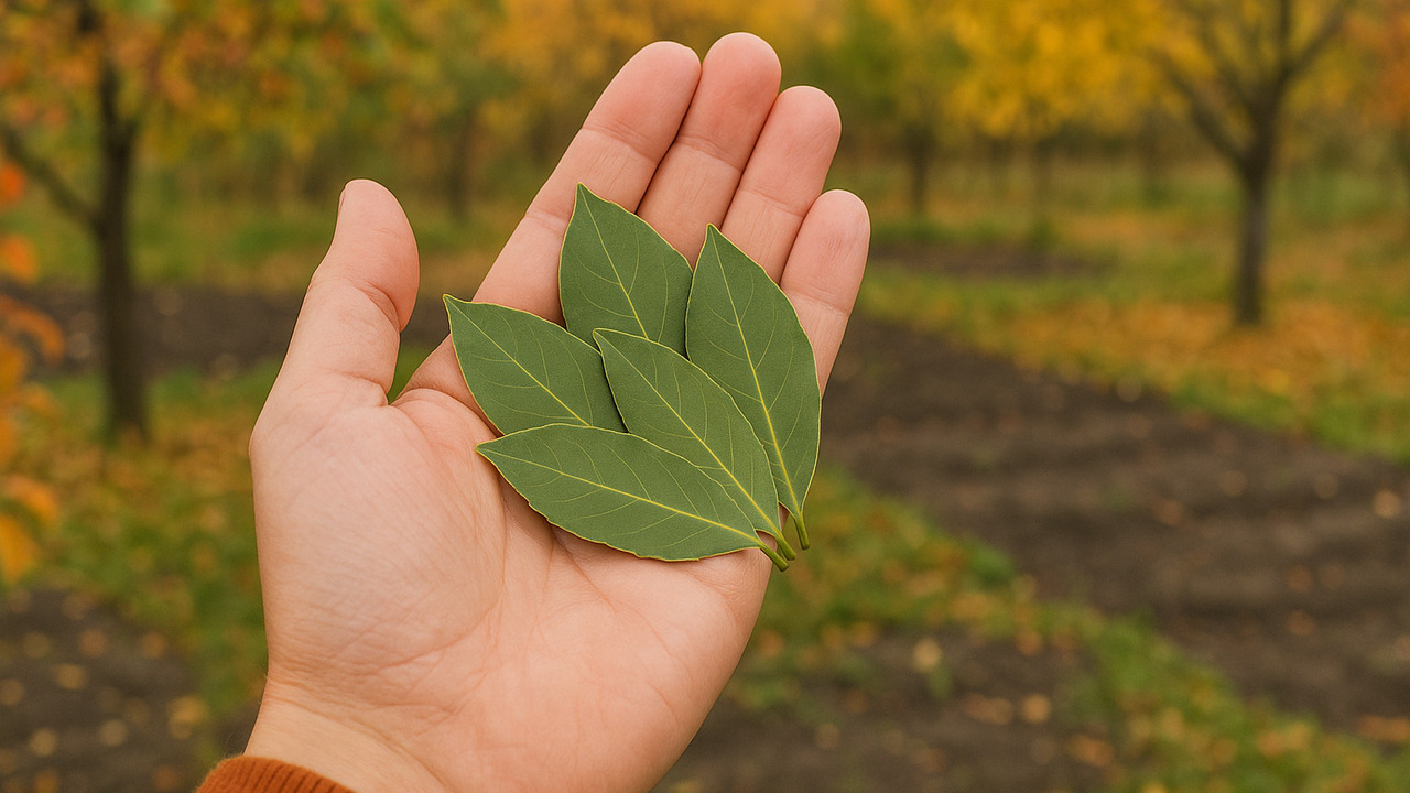 Вкопайте лавровый лист в огороде осенью: весной вы обомлеете от результата — достаточно сделать лунки по 5 сантиметров Лавровый лист знаком каждому как ароматная прип...