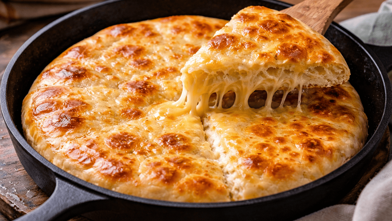 Осетинский пирог с картофелем и сыром — это про...