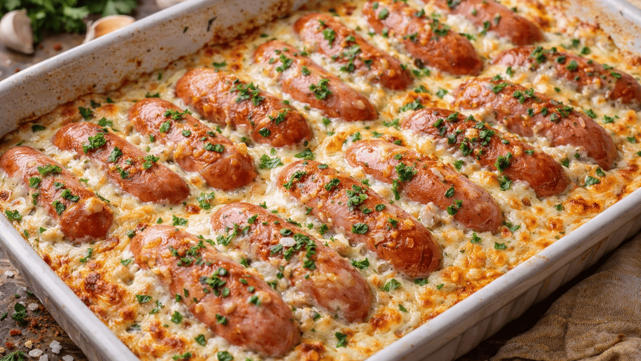 Просто заливаю сосиски кефиром и в духовку: гениально простой и сытный рецепт, который заменил пирожки на долгие годы Если в холодильнике залежались сосиски, а возит...