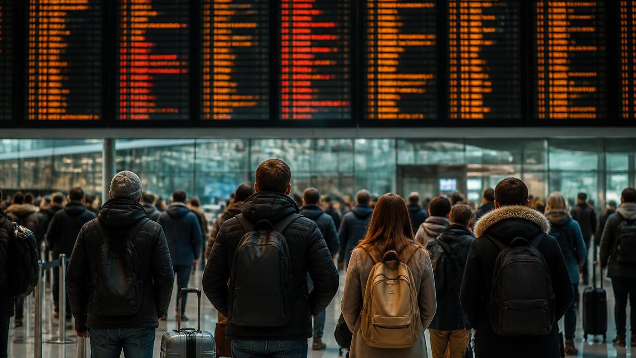 В пермском аэропорту задерживаются пять рейсов В пермском аэропорту задерживаются пять рейсов ...