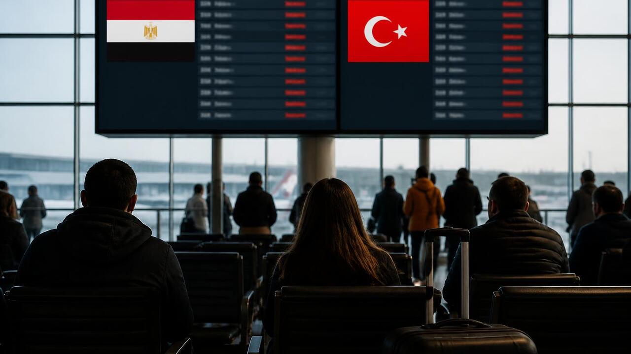 В аэропорту Перми задерживаются рейсы из Шарм-э...