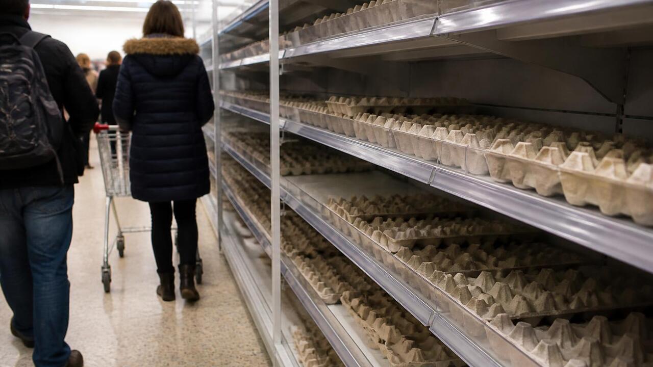 В Германии из-за дефицита куриных яиц сеть диск...