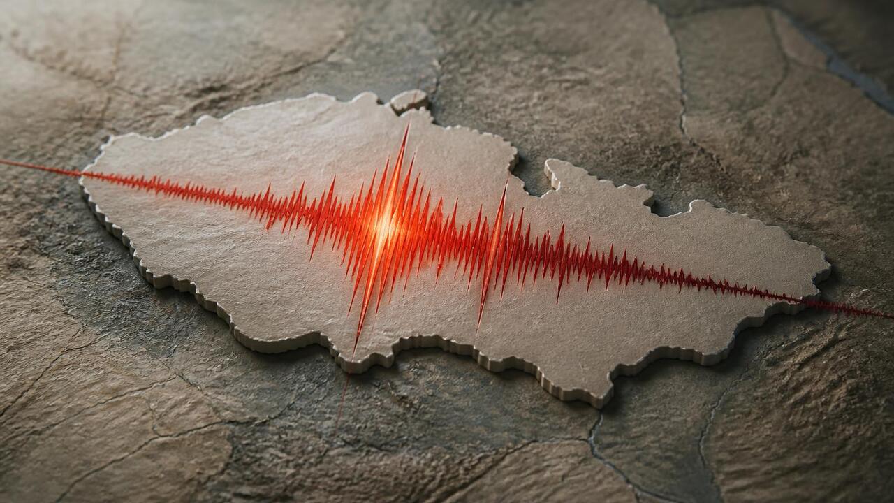 Землетрясение магнитудой 5,5 произошло на запад...