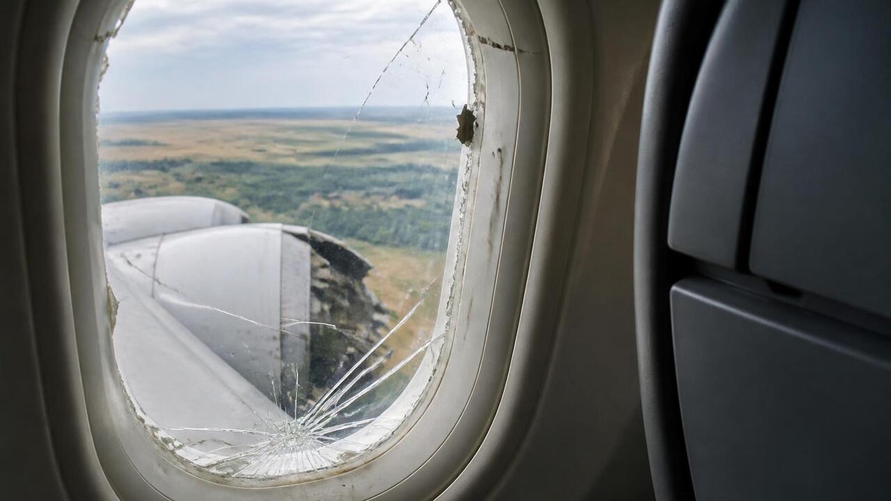 Кусок двигателя Ryanair пробил иллюминатор и ранил пассажира Самолет Ryanair экстренно вернулся в Салоники и...