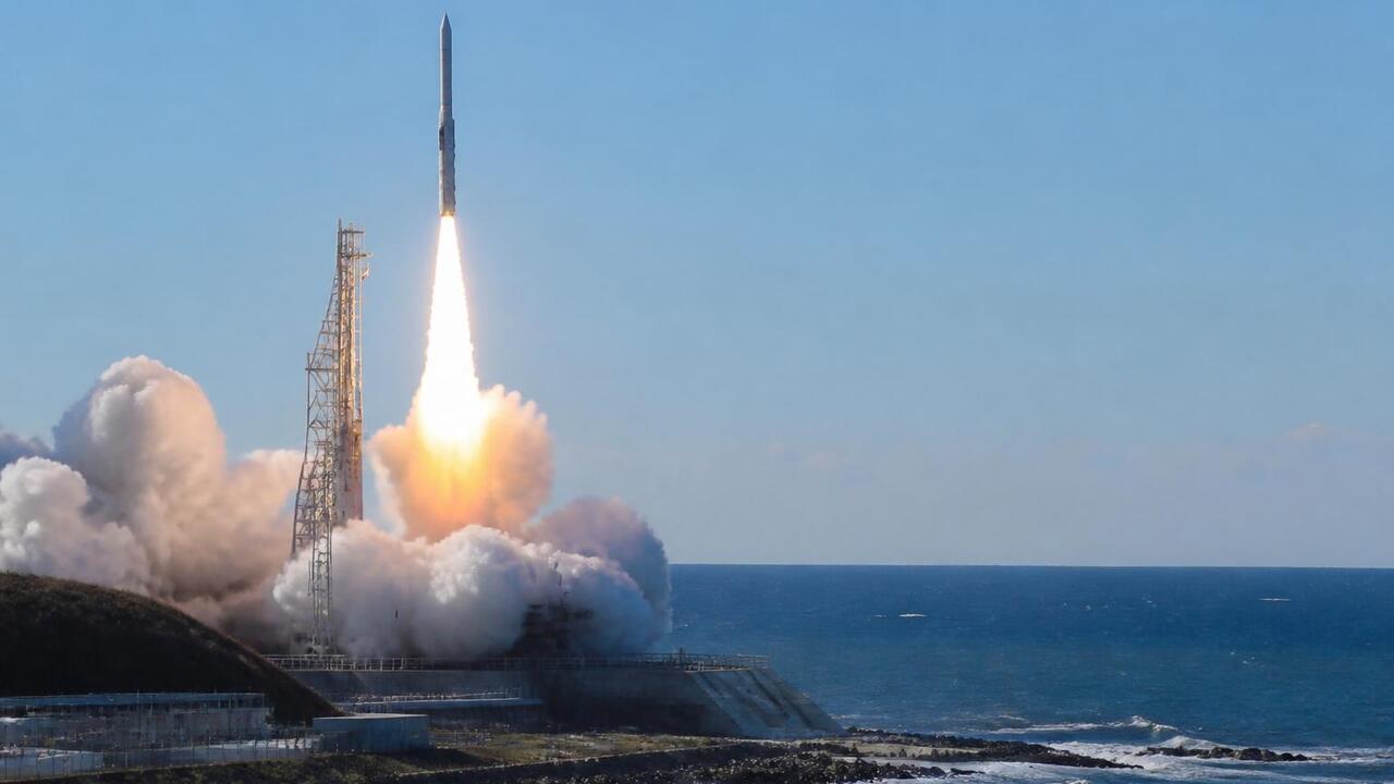 JAXA успешно испытало многоразовую ракету RV-X Японское агентство JAXA провело успешное испыта...