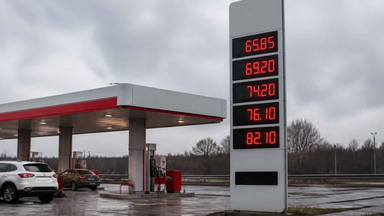 В Прикамье замедлился рост средней цены на автомобильное топливо В Пермском крае за неделю цены на бензин выросл...