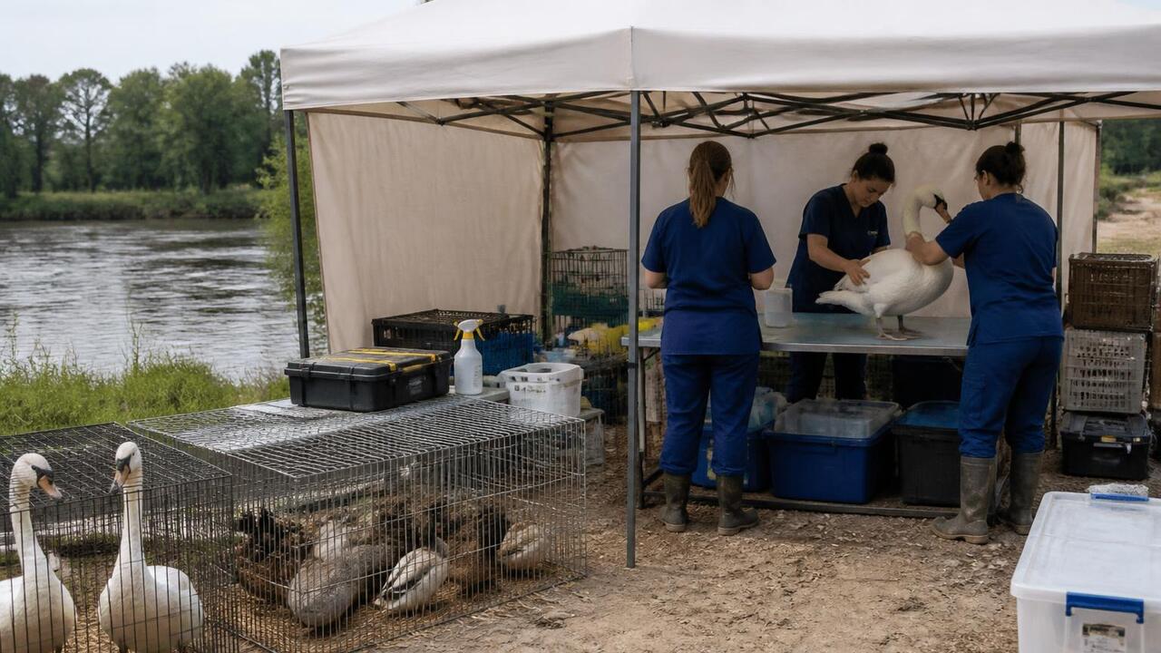 Пермский зоопарк лечит водоплавающих птиц на реках Пыж и Мулянка Пермский зоопарк организовал мобильный госпитал...