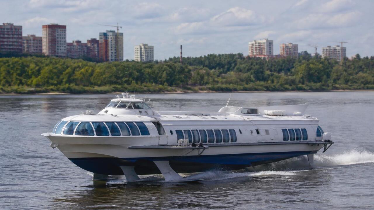 Судно на подводных крыльях «Метеор» прибудет в Пермь 29 июля 29 июля в Пермь прибудет судно на подводных кры...