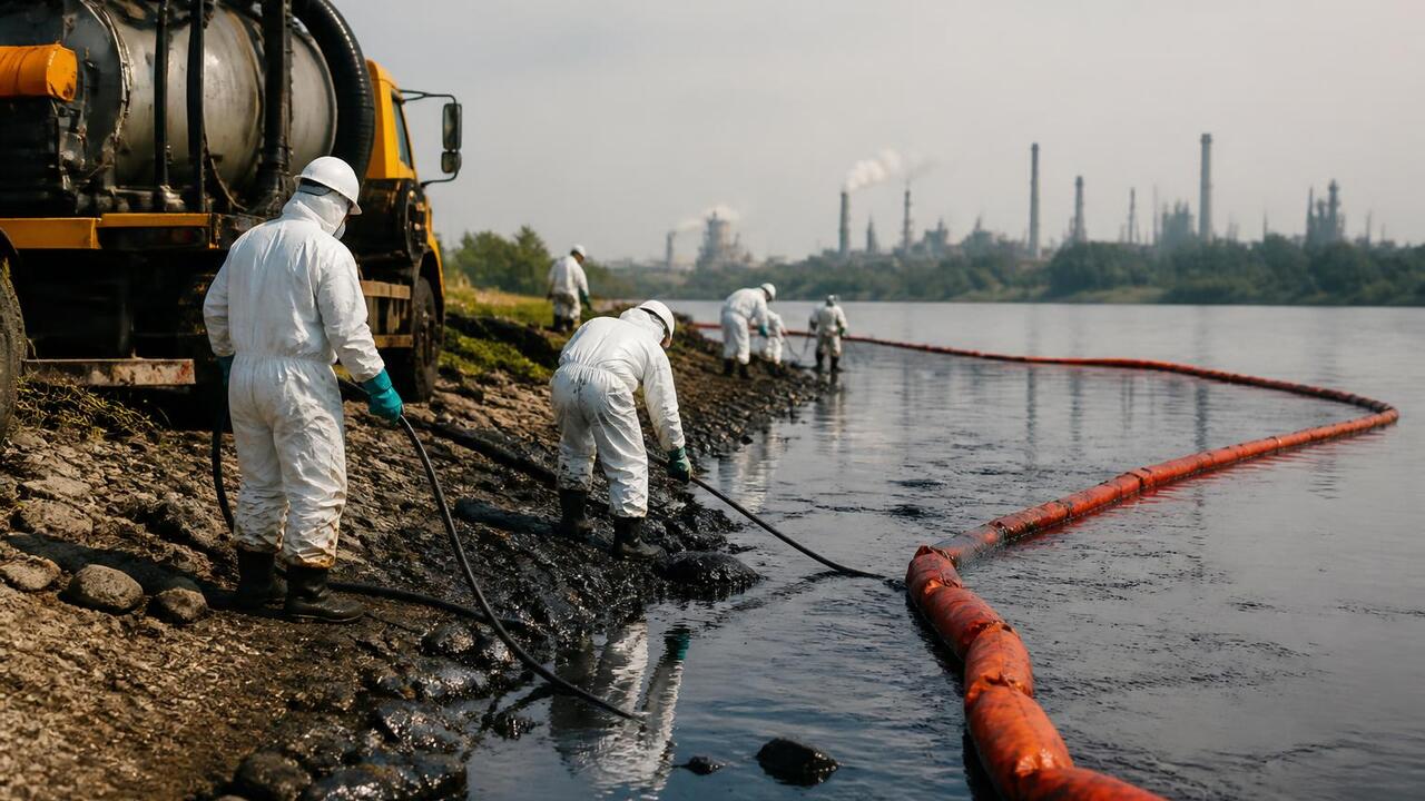 На реках Пыж и Мулянка собрали почти 4 тысячи кубометров загрязненной воды На реках Пыж и Мулянка продолжается ликвидация ...