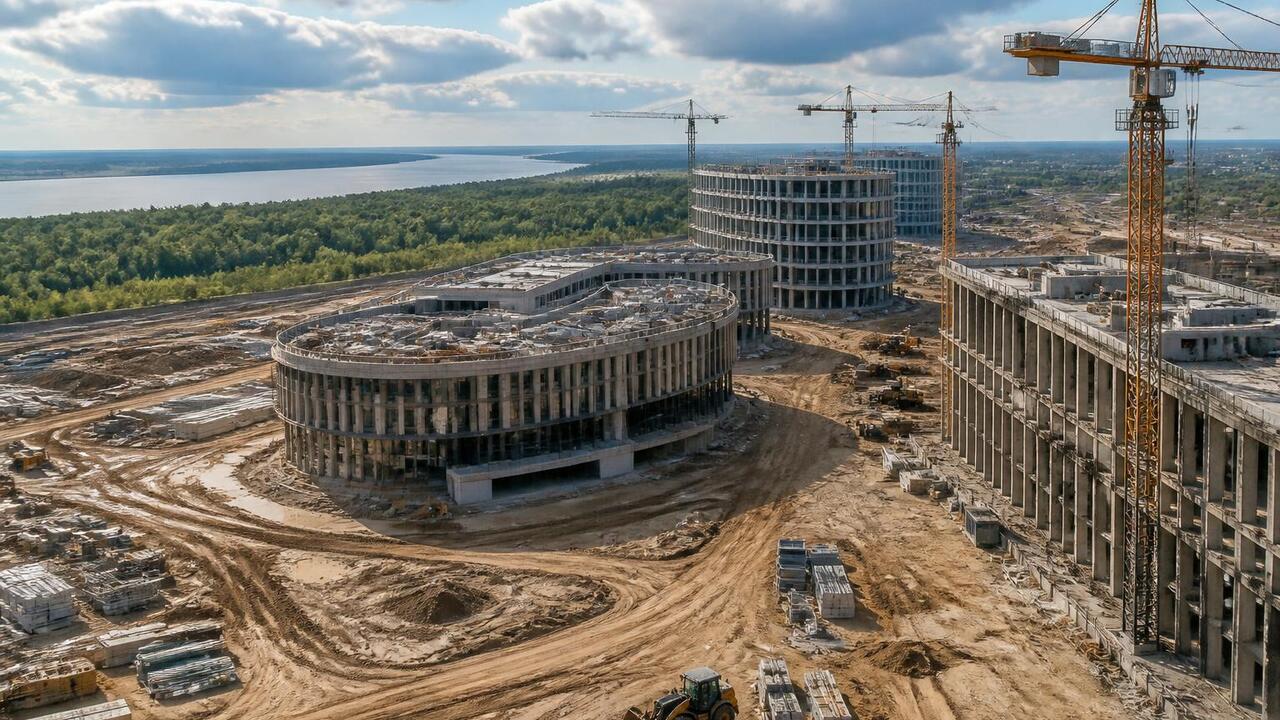В Перми строят межвузовский кампус «Будущее Пар...