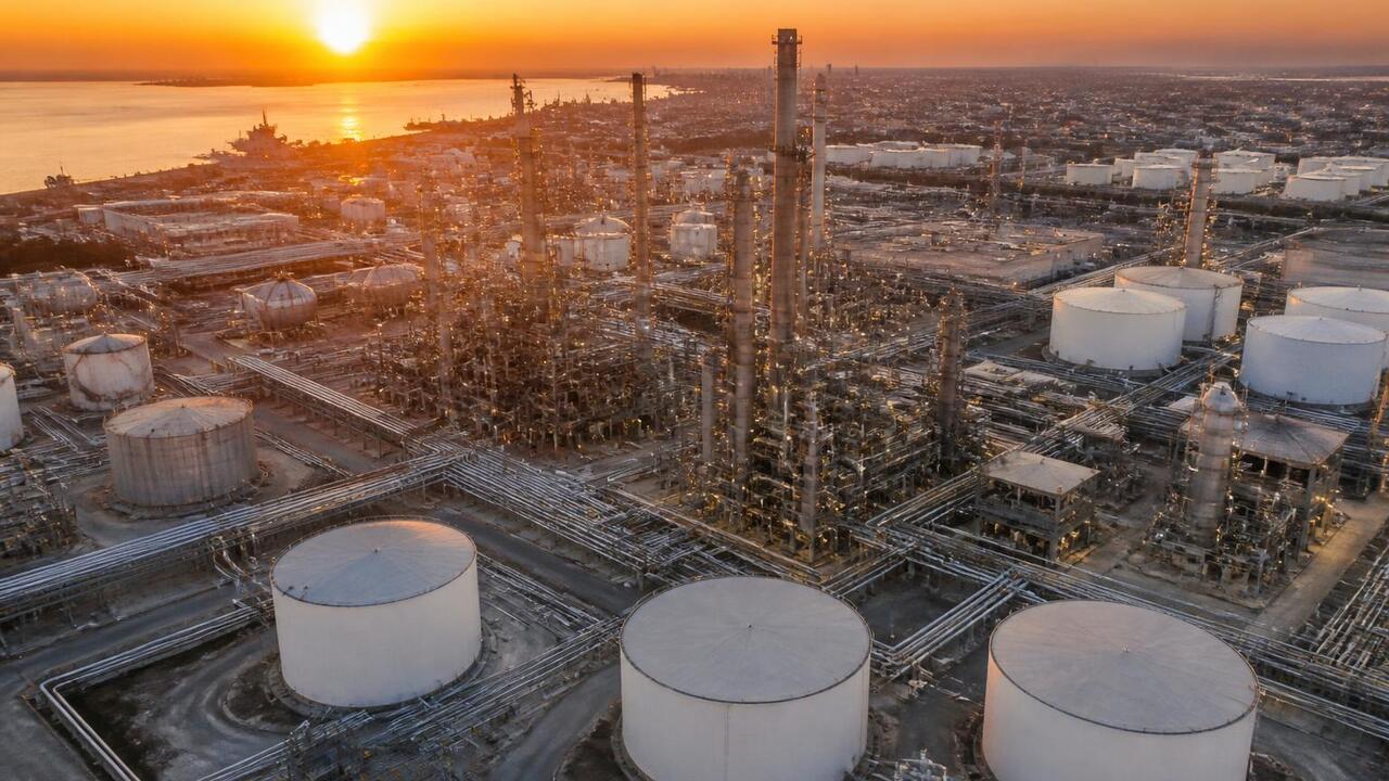 США на грани топливного кризиса из-за рекордной загрузки НПЗ Нефтеперерабатывающие заводы США загружены на 9...