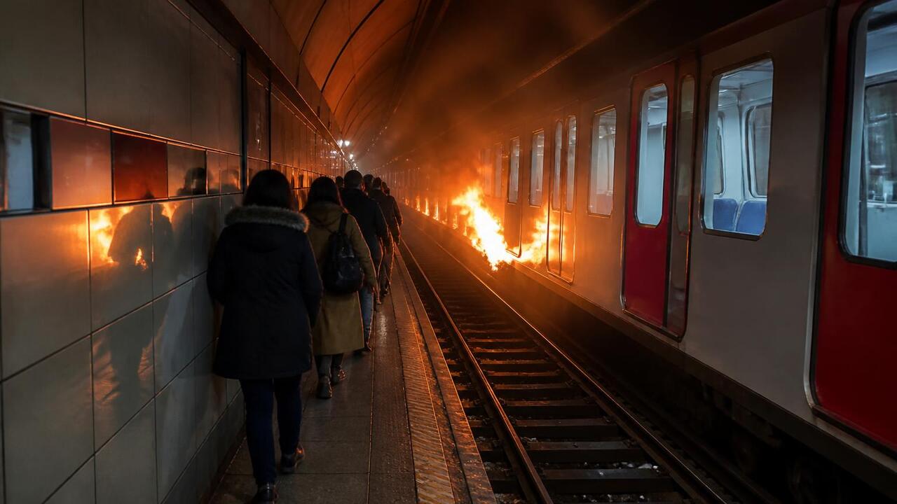 Пожар в метро Барселоны: более 115 пострадавших...