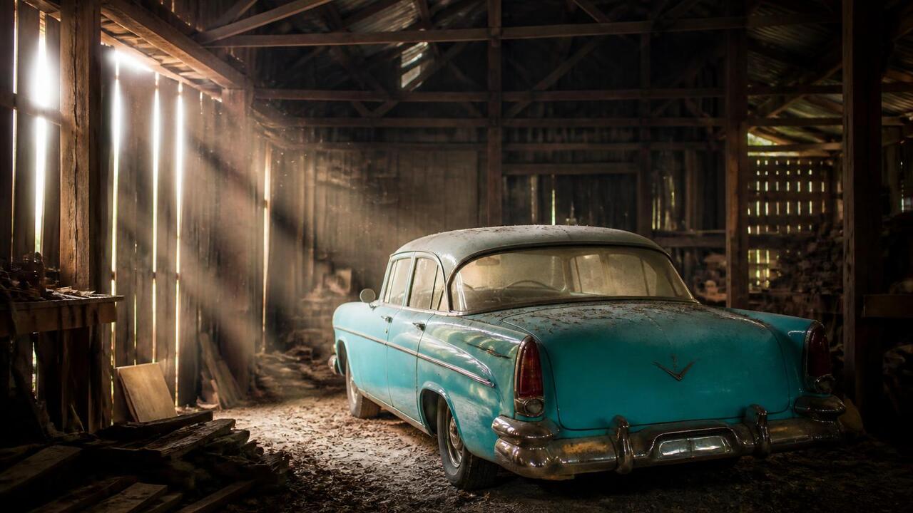 Что стало с редким Studebaker Champion: стоит в сарае 50 лет В шведском городке Матфорс найден Studebaker Ch...
