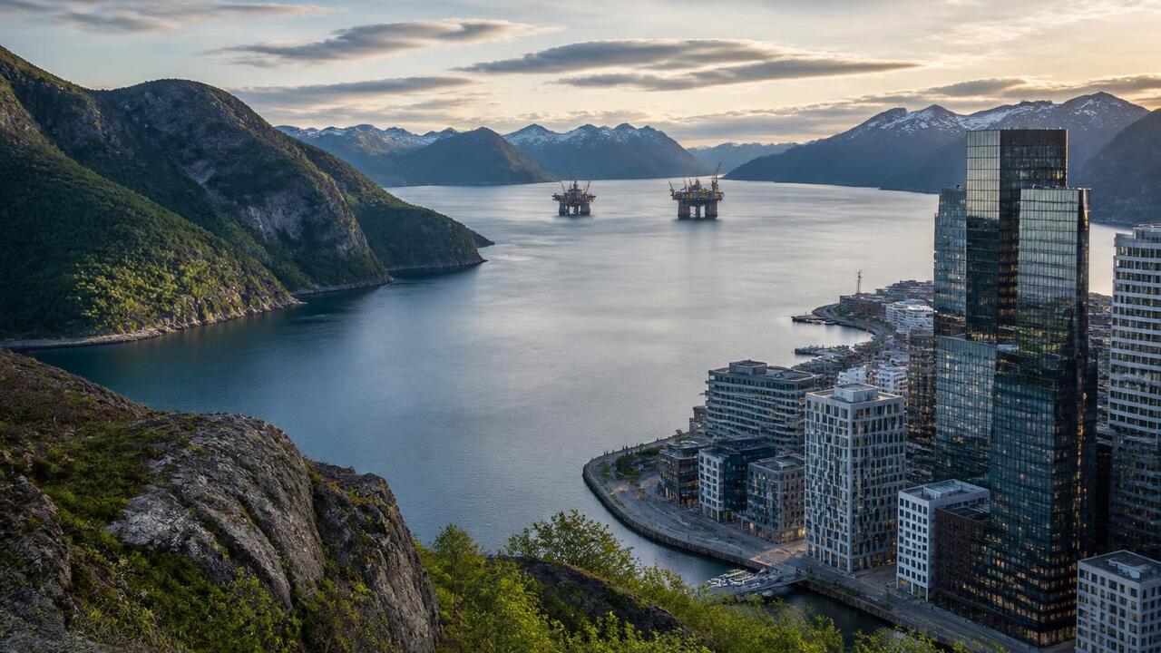 Bloomberg: Экономика Норвегии выросла самыми быстрыми темпами за 4 квартала ВВП материковой Норвегии вырос на 0,3% за кварт...