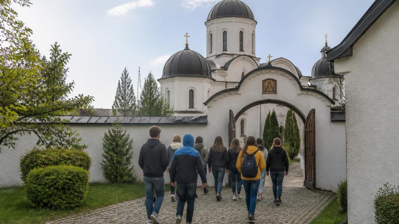 Подросток из Германии решил принять православие...